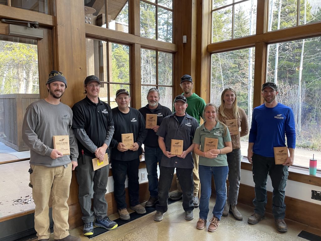 Eagle River Water & Sanitation District honors 8 employees for outstanding performance - Vimarsana News