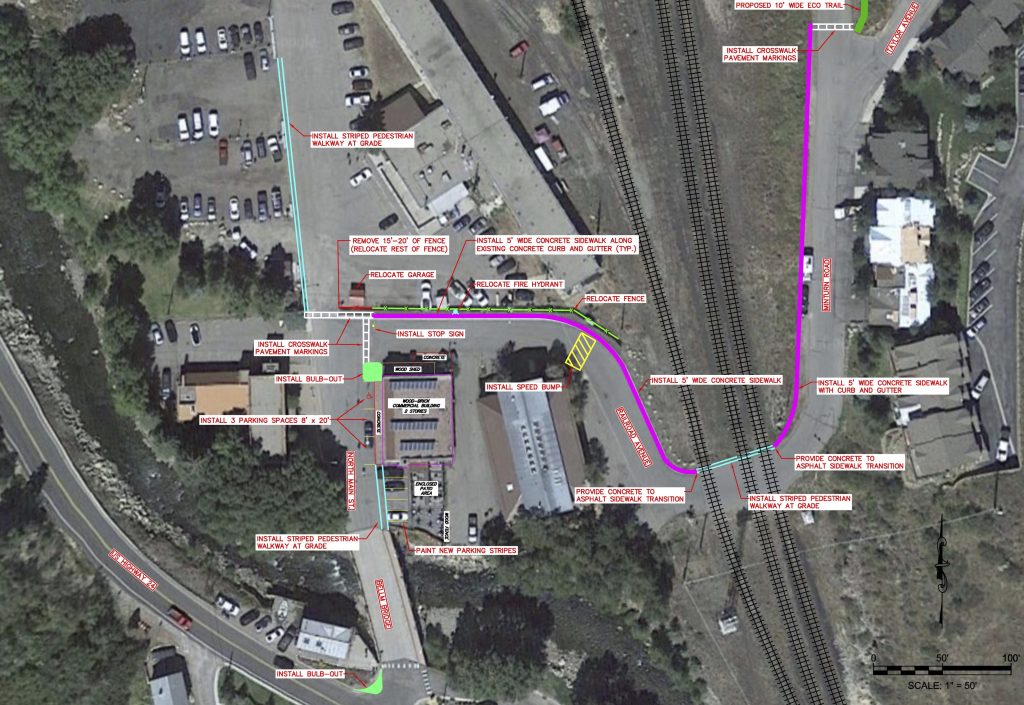 Walking path into downtown Minturn will receive new sidewalk thanks to