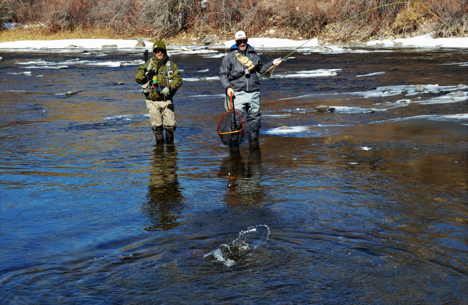 Salomone Eliminating winter fly fishing’s main intimidation factor