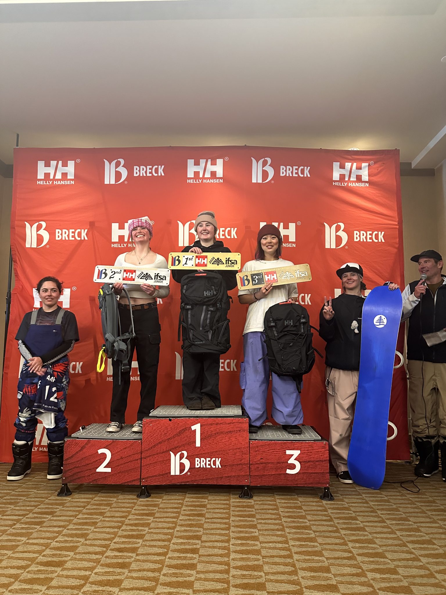Ski and Snowboard Club Vail freeride snowboarders claim three podiums