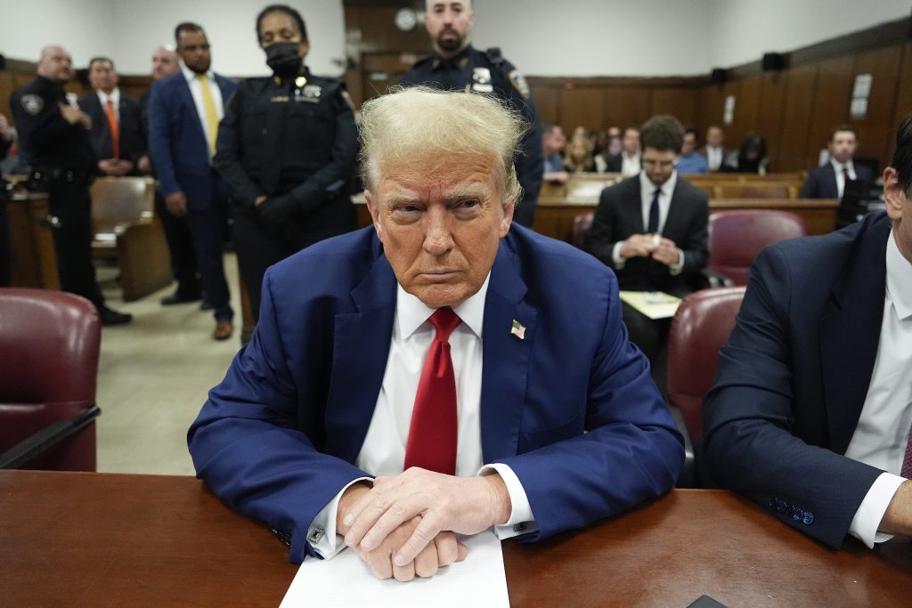 Trump fined $1,000 for gag order violation in hush money case ...