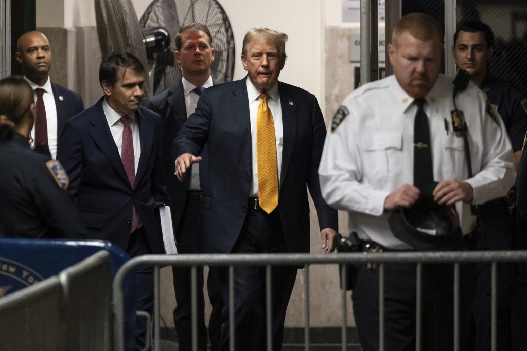 Jurors in Trump hush money trial end 1st day of deliberations ...