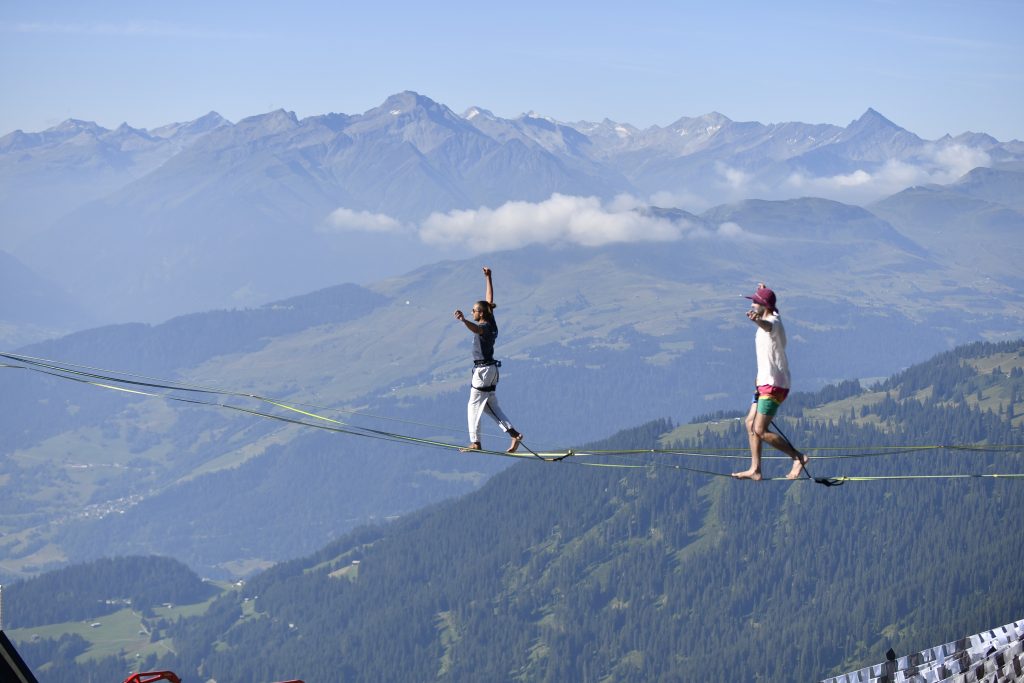 Vail Slackliner Returns To Switzerland To Defend Highline World 