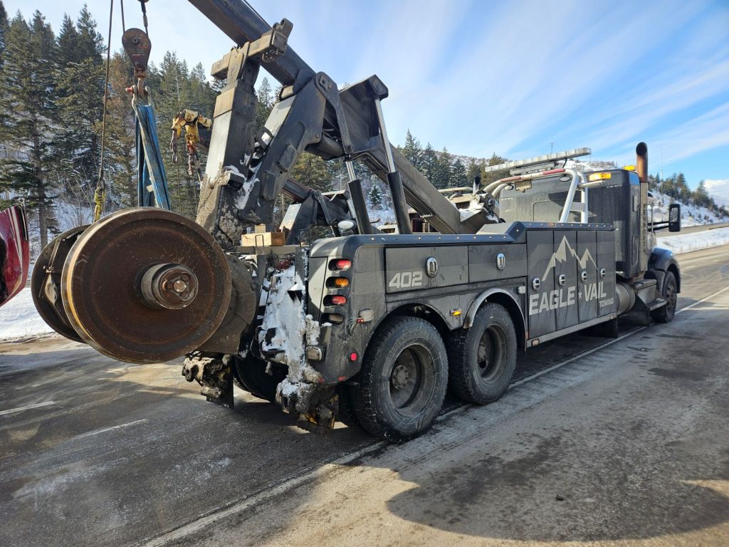 Overturned semi shuts down westbound I-70 for 5 hours | VailDaily.com