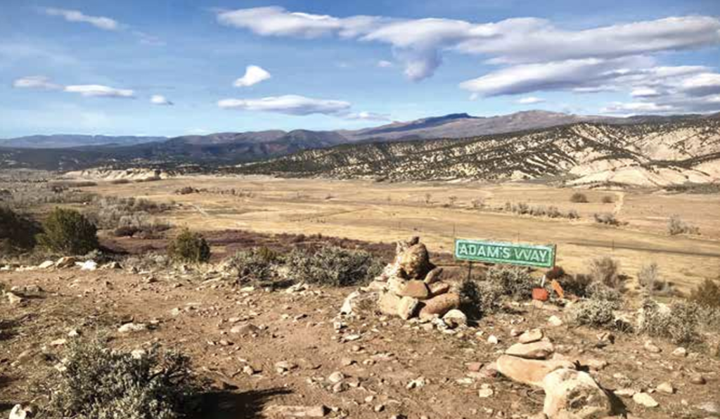 Adam's Way Loop trail near Eagle, Colorado