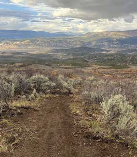 Abram's Ridge to Catwalk to Mike's Night Out trail near Eagle, Colorado