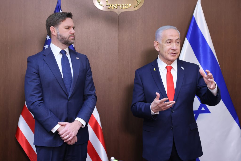 Netanyahu nasprotuje prisotnosti turških sil v Gazi, Vance obiskal Izrael