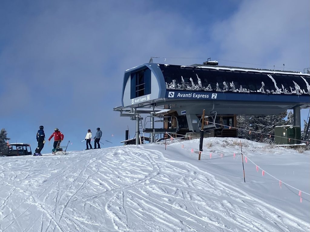 Vail Rear Vail Mountain opens Chair 2 as first significant snowfall hits resort ...