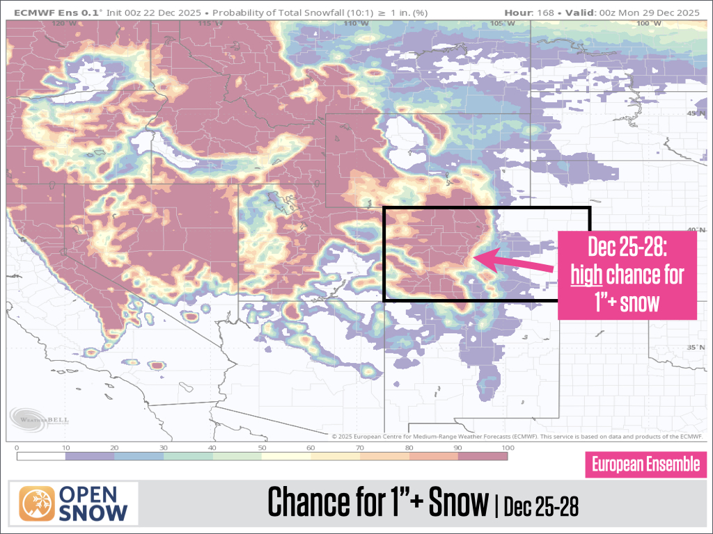 Amid unseasonably warm temperatures, is there still a chance for a