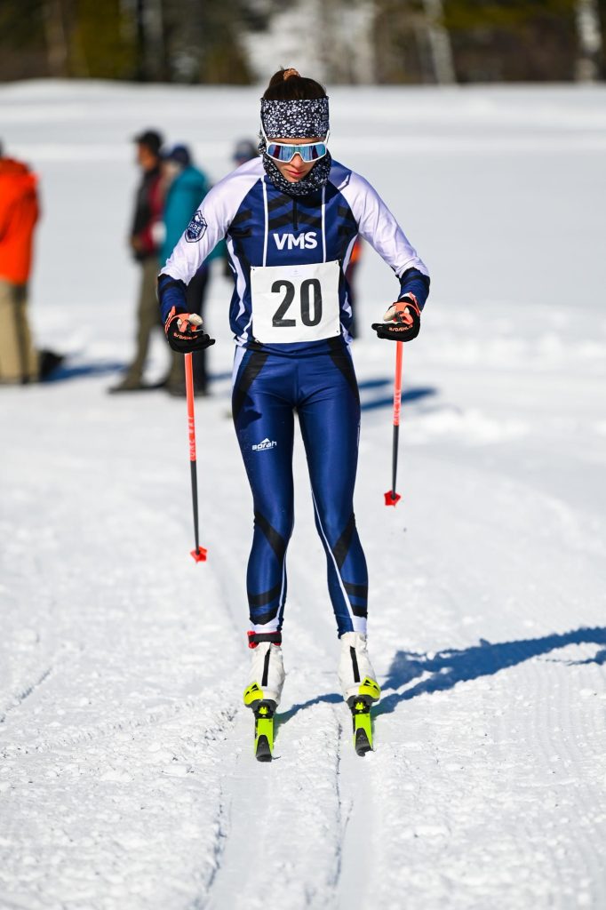Vail Mountain School skier sweeps Colorado High School Ski League classic and skate races at Snow Mountain Ranch