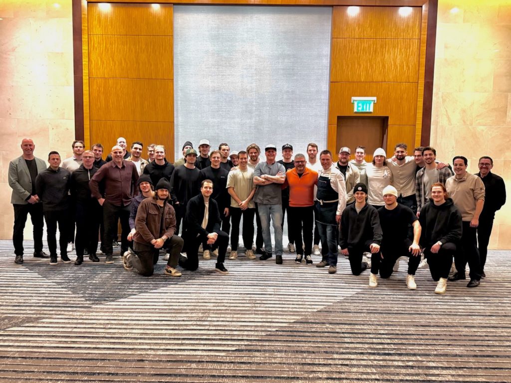 Local chef cooks for NHL team