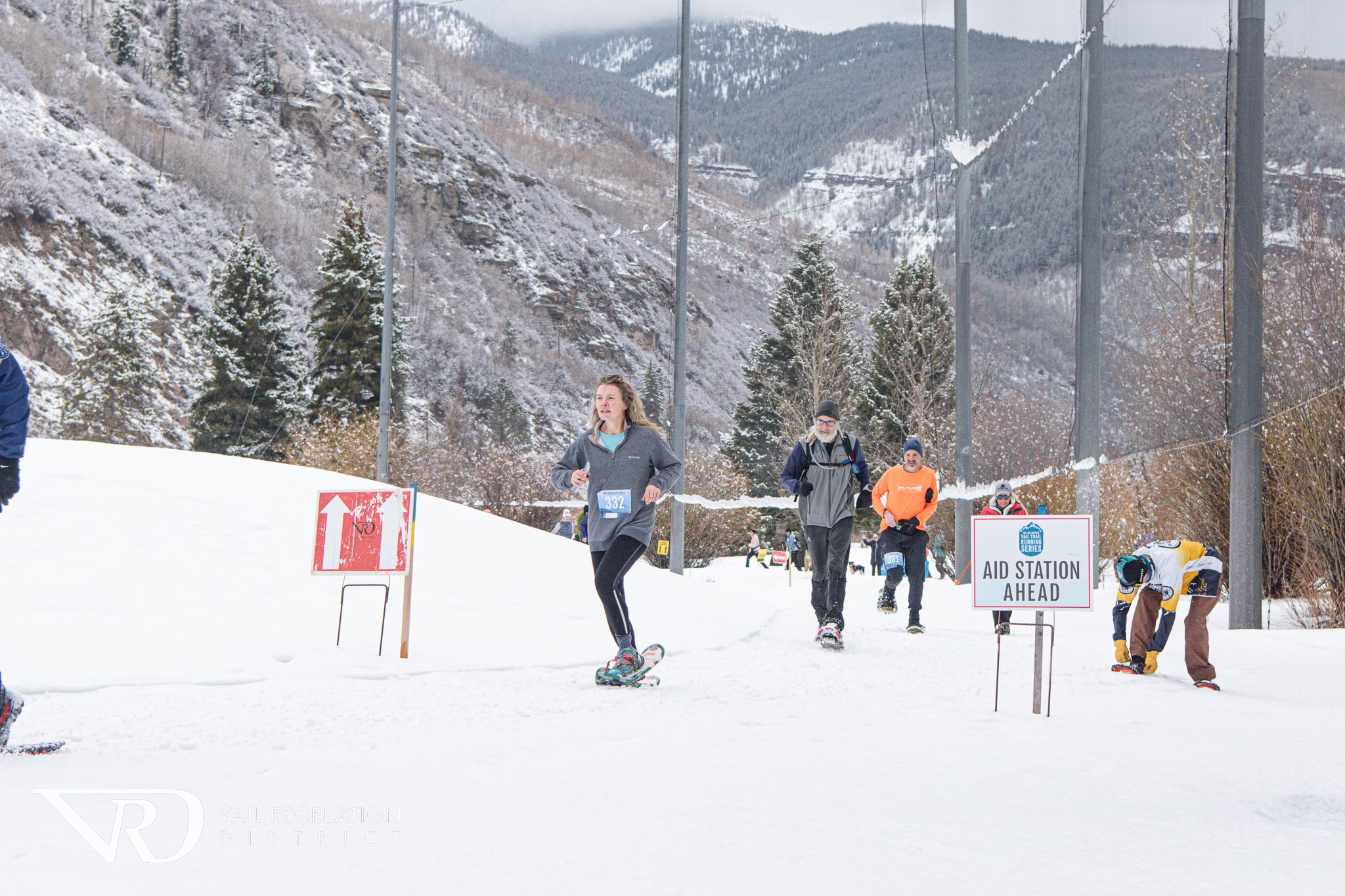 Tony Rourke 2026 Bloch Ongert Tony O’Rourke Memorial Snowshoe Shuffle held at Vail ...