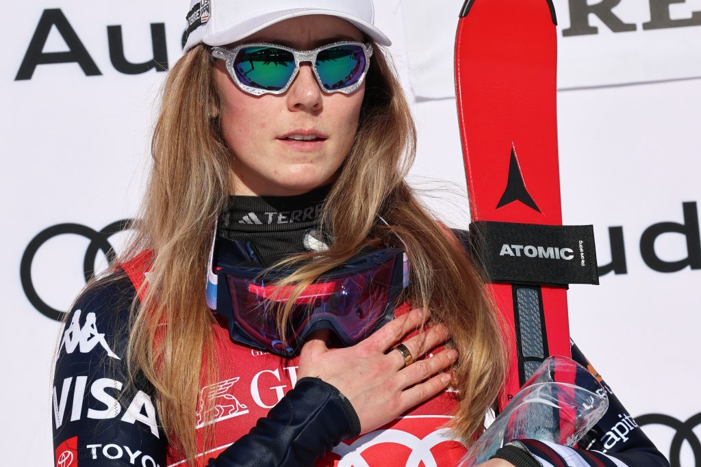 Mikaela Shiffrin takes record 8th slalom win of season in Sweden