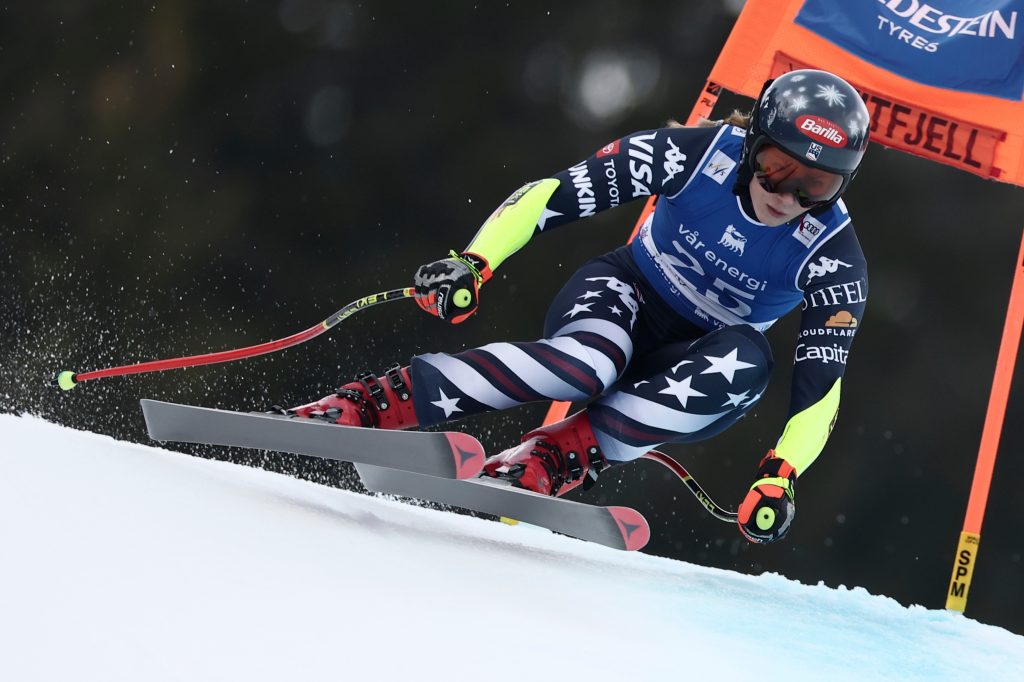 Mikaela Shiffrin places 22nd in World Cup Finals super-G as German skier cuts into overall lead