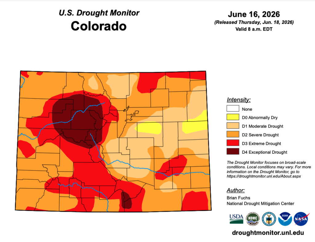 U.S. Drought Monitor/Courtesy illustration