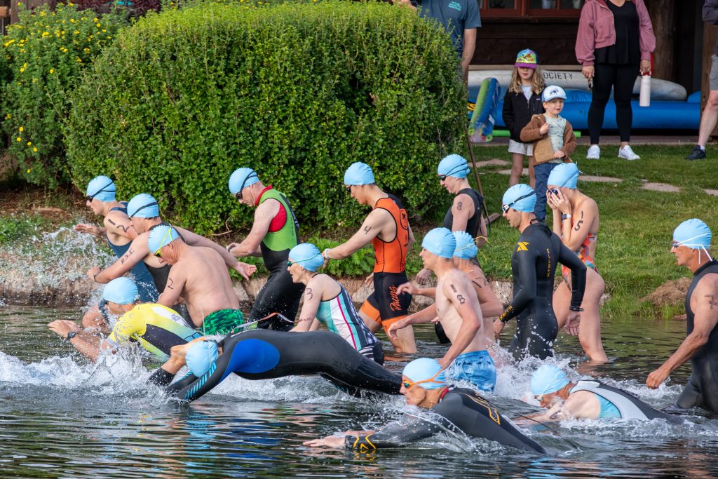 More than 100 athletes participate in 18th-annual LG Tri at Siena Valley Club