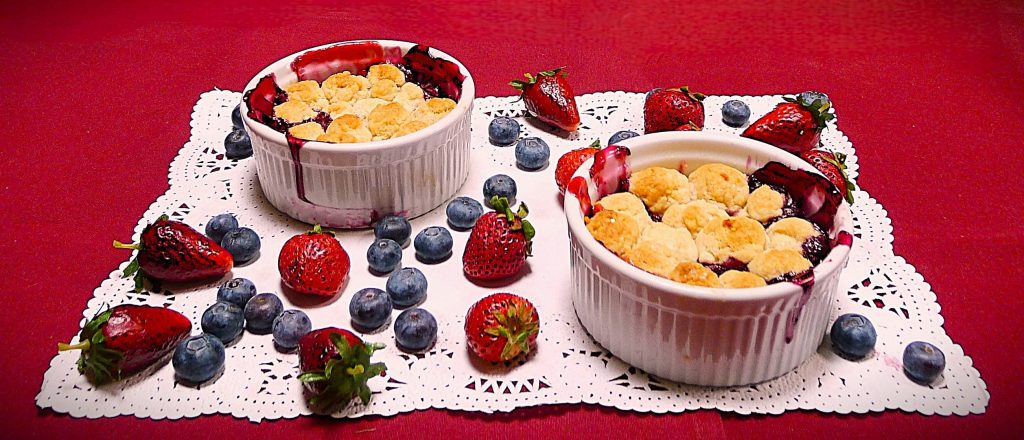 High Country Baking: Single-serving berry cobblers