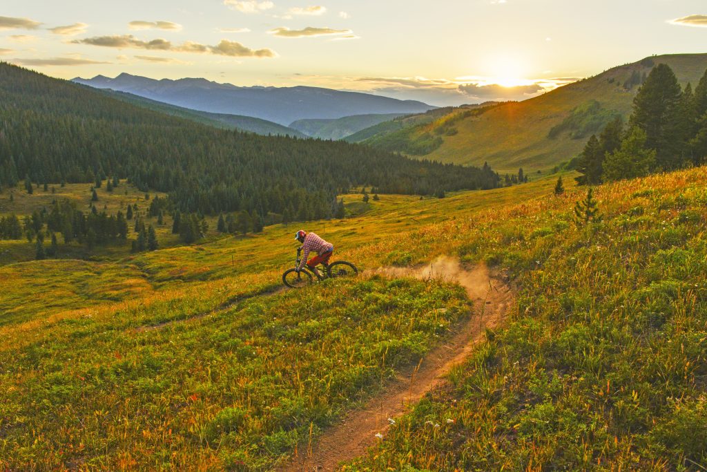 Two Elk Trail trail near Minturn, Colorado