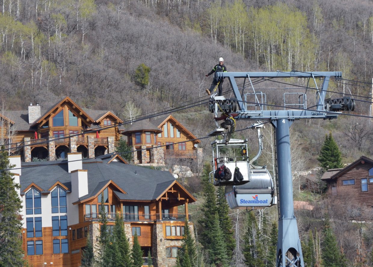 Steamboat Ski Resort workers waste no time launching gondola updates ...