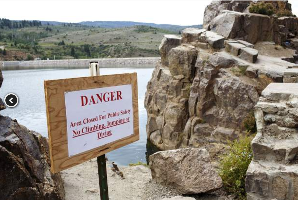 Green Mountain Reservoir cliff diving spot off limits after fatal fall