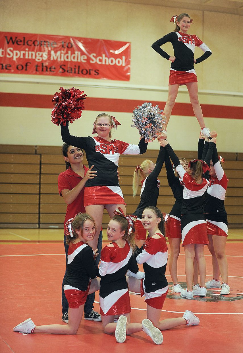Cheering for Christa