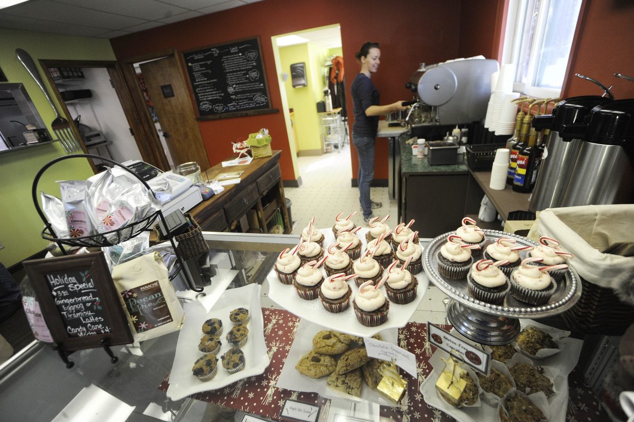 Treats are on display at the MountainBrew location on Oak Street.