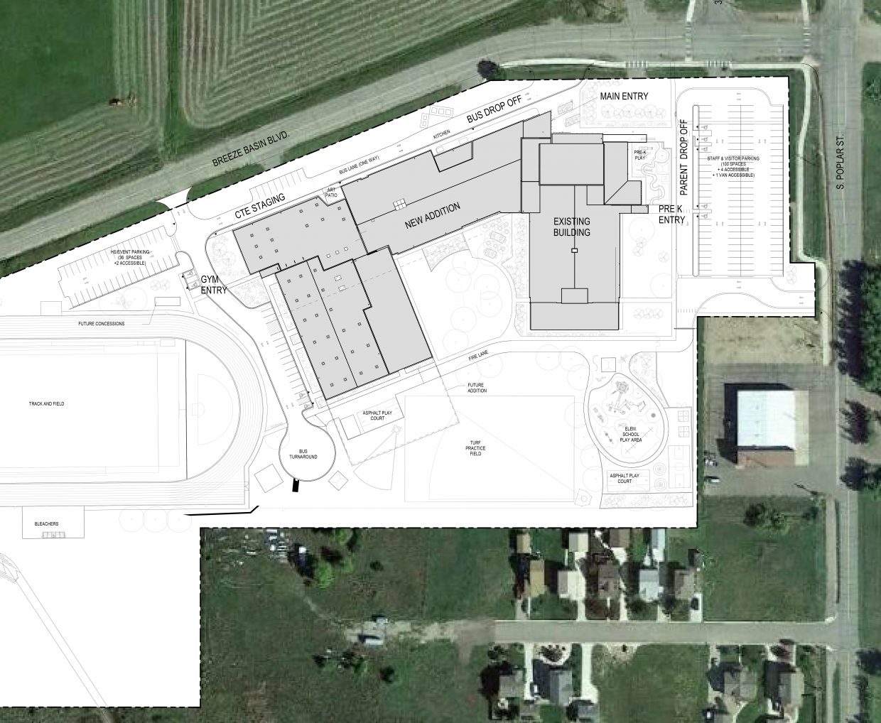 These three concepts for George Mason Elementary School going to Alexandria  School Board | ALXnow, image size:1240x1018