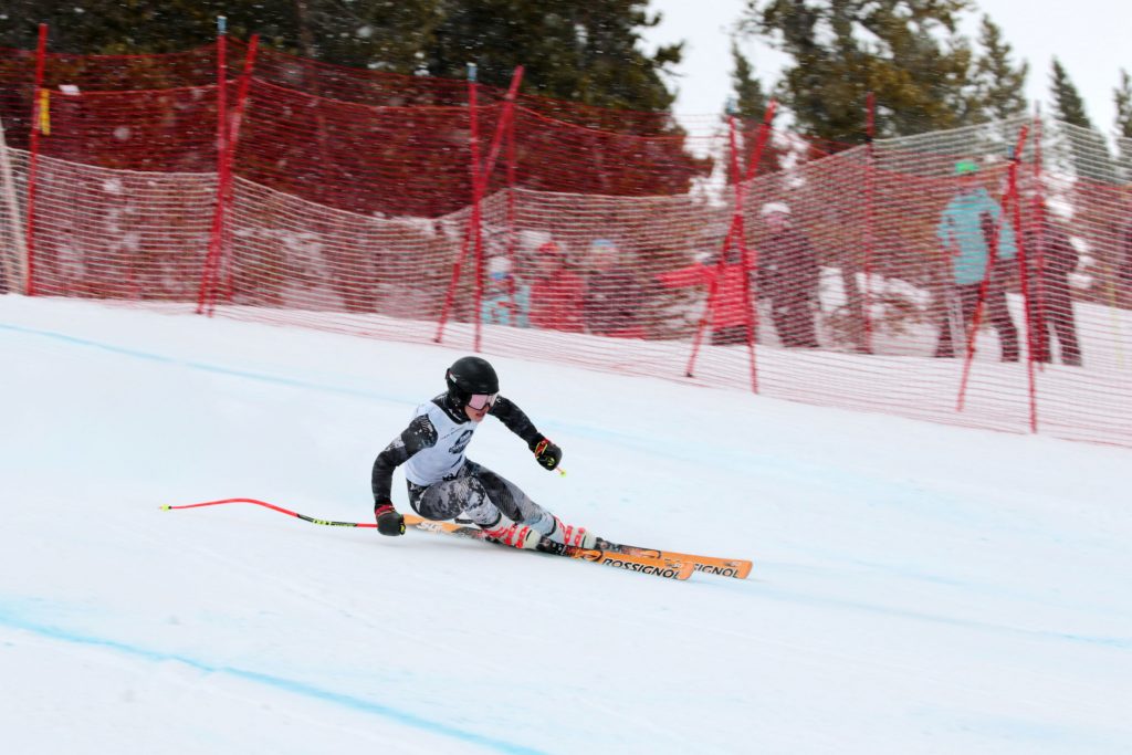 Steamboat Springs Winter Sports Club Alpine skiers Jordan Simon and Cooper Puckett make