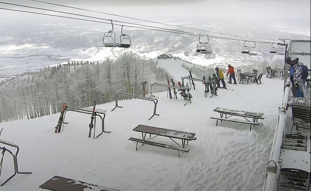 Steamboat wakes up to several inches of fresh powder with more on the ...