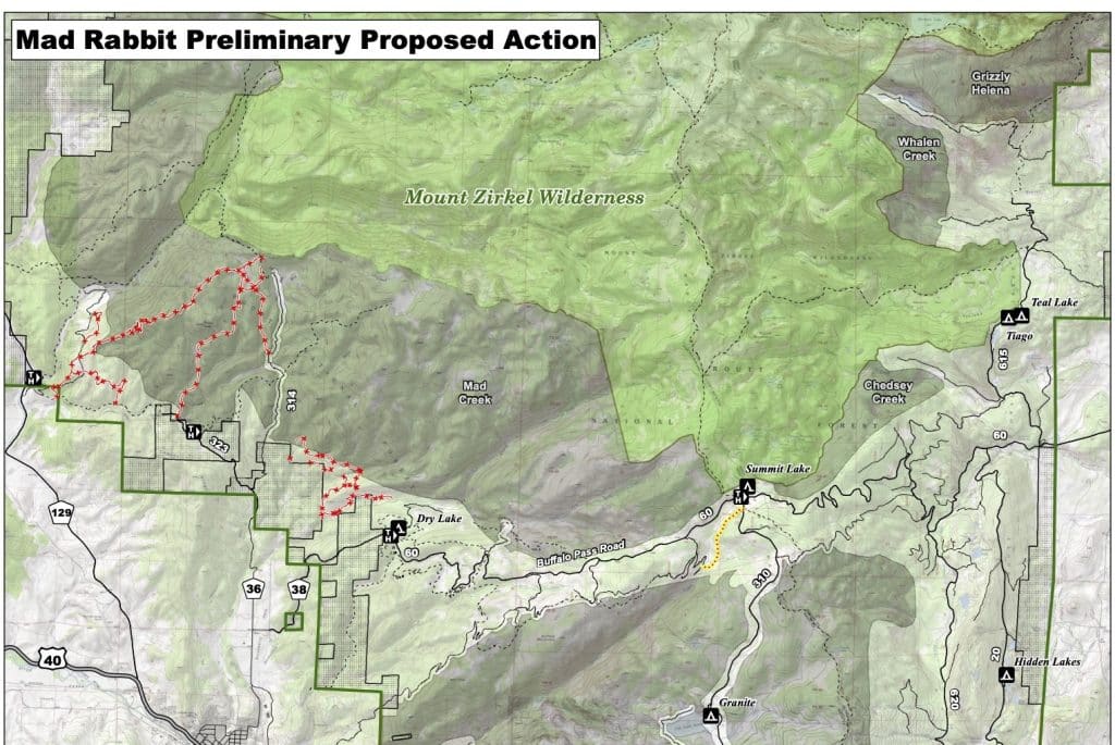 Spring Rabbit Trail Map Mad Rabbit Trails environmental assessment to be released Monday ...