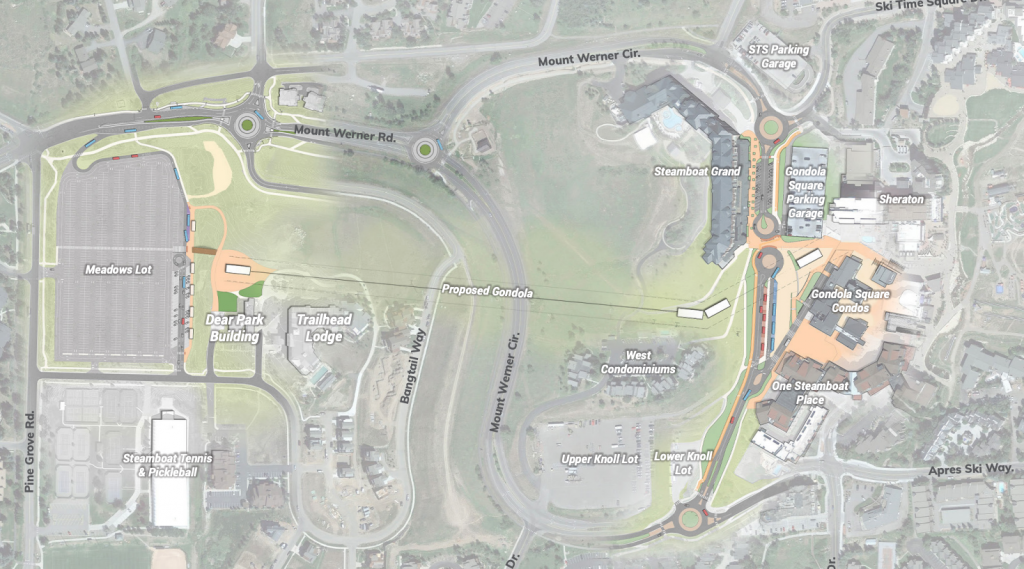 Steamboat Resort pitches new gondola between Meadows Lot, base area in