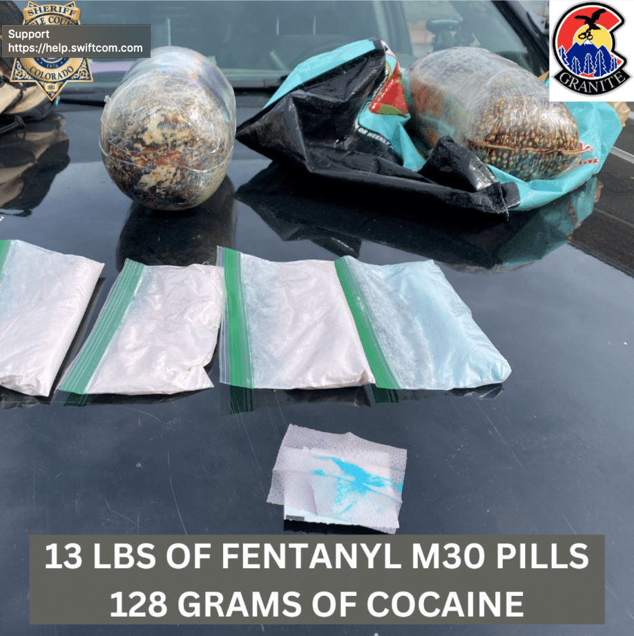 Drug bust on I-70 near Gypsum yields 13 pounds of fentanyl pills ...