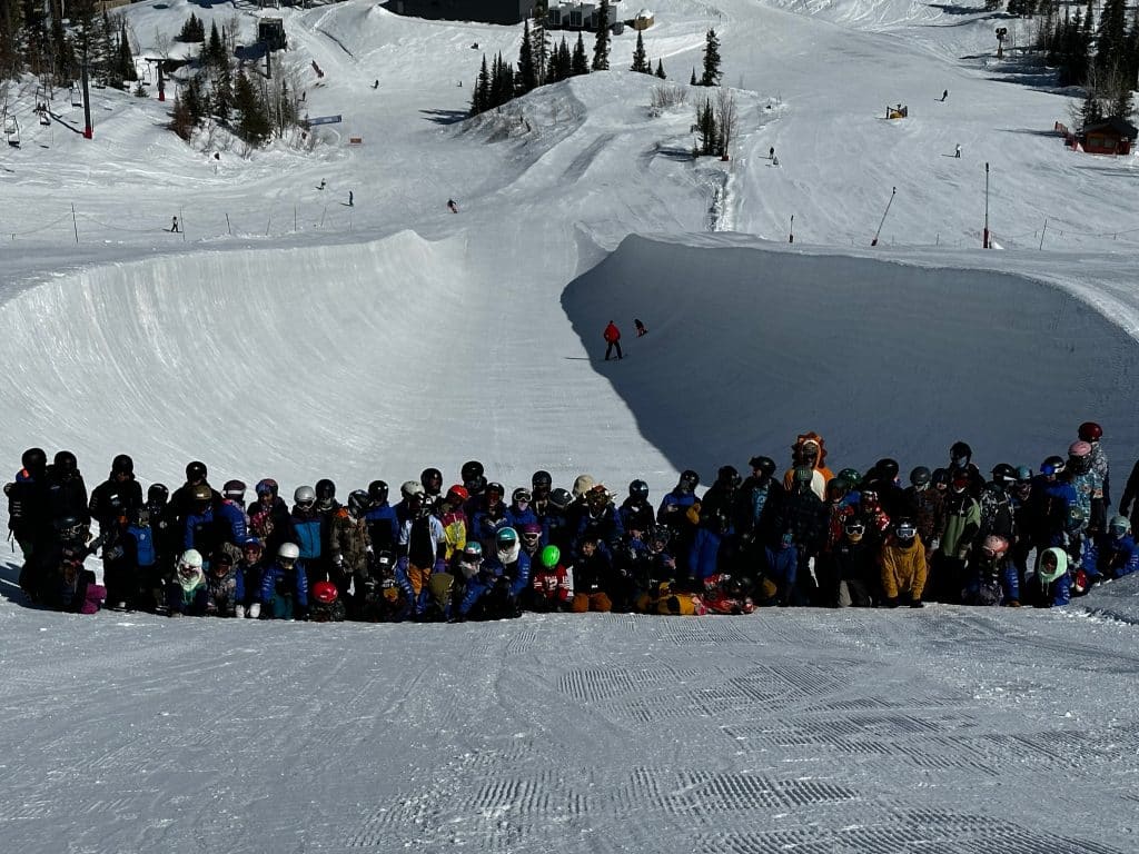 SSWSC snowboard team sends over 30 to USASA Nationals