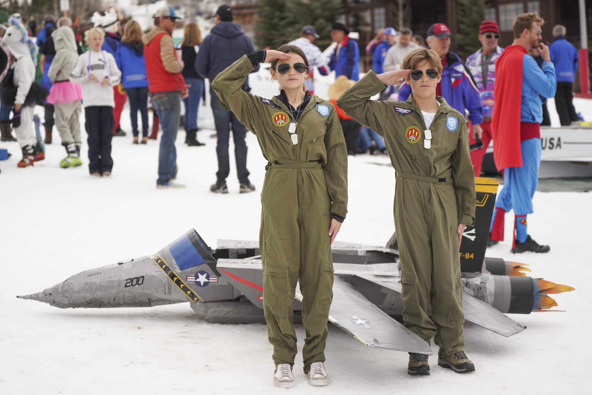 Photos 40th annual Cardboard Classic at Steamboat Resort