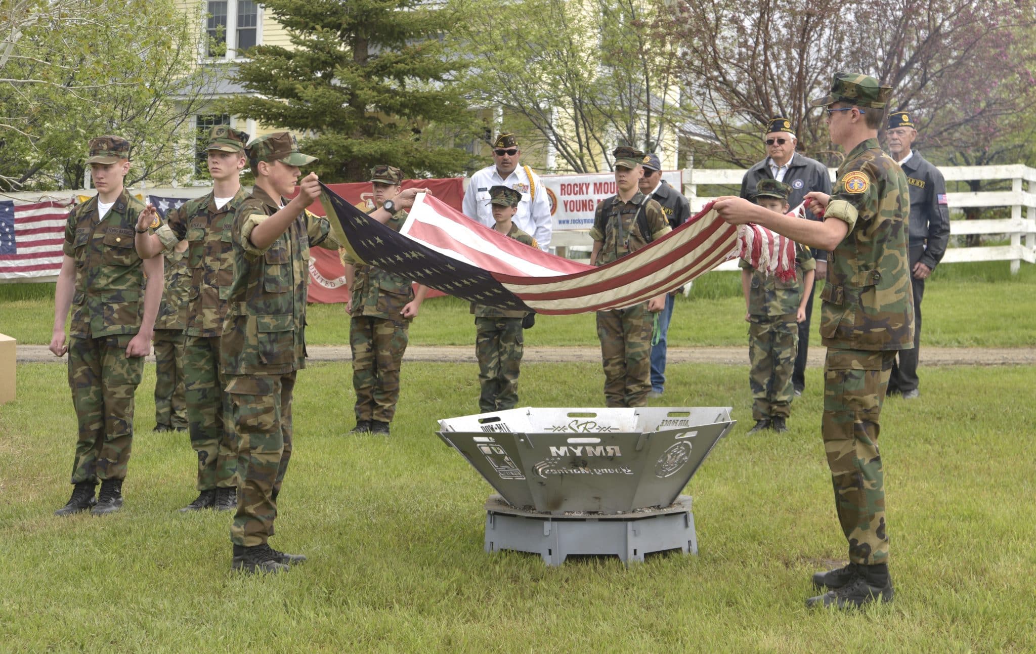 American flags retired at Warhorse Ranch | SteamboatToday.com