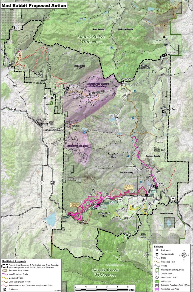 Spring Rabbit Trail Map U.S. Forest Service submits final environmental analysis on Mad Rabbit ...