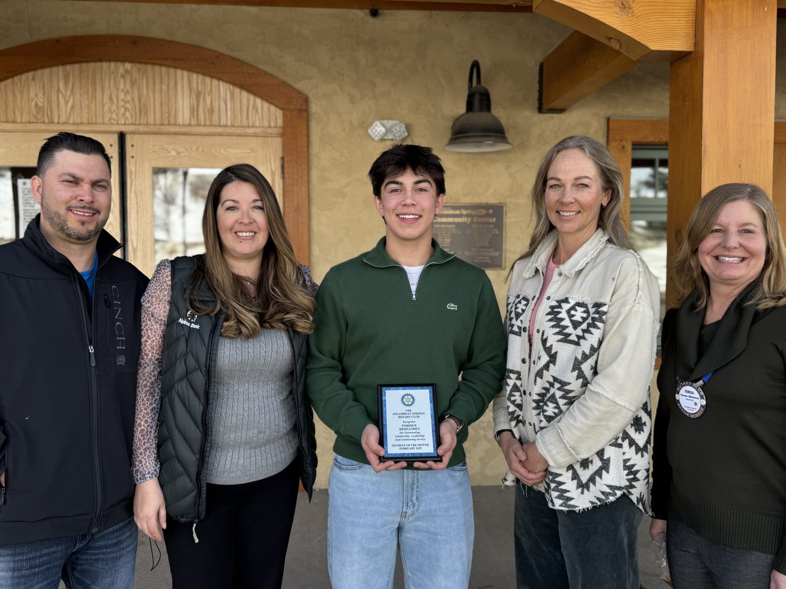Steamboat Rotary Club names senior class president Student of the Month ...