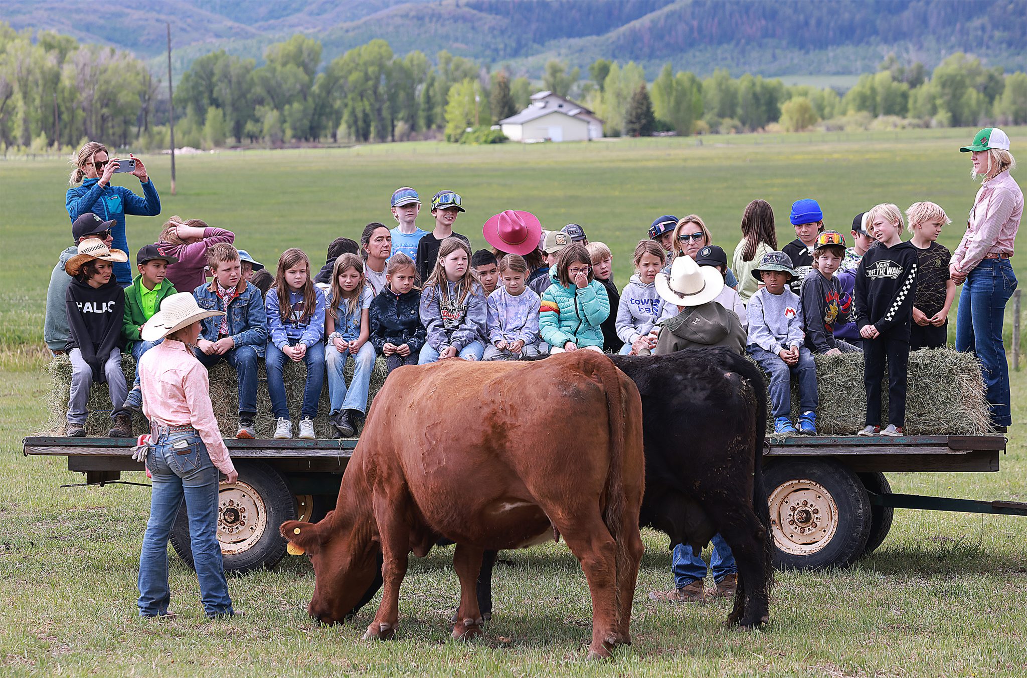 School Ranch Third-graders from Steamboat Springs schools head to the ranch, get a ...