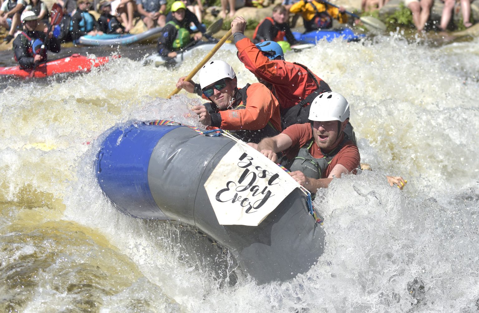Not for the faint of heart, Yampa River Festival raft rodeo makes a ...