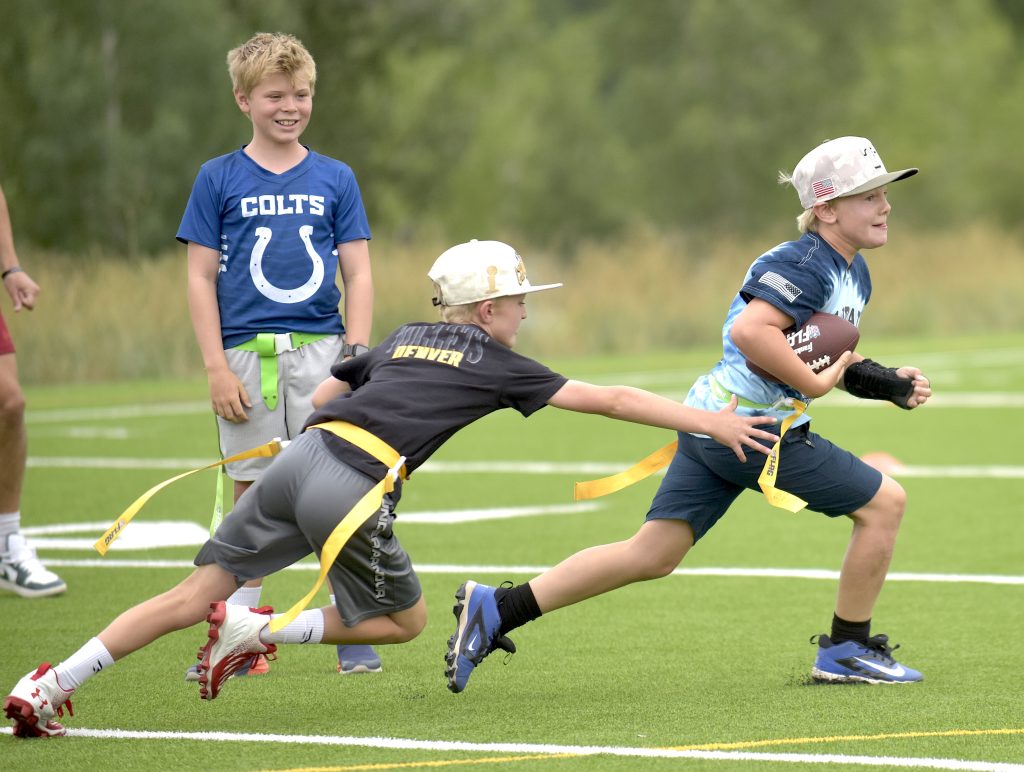 Steamboat Flag Football summer camp focuses on leadership, discipline and teamwork for seventh year