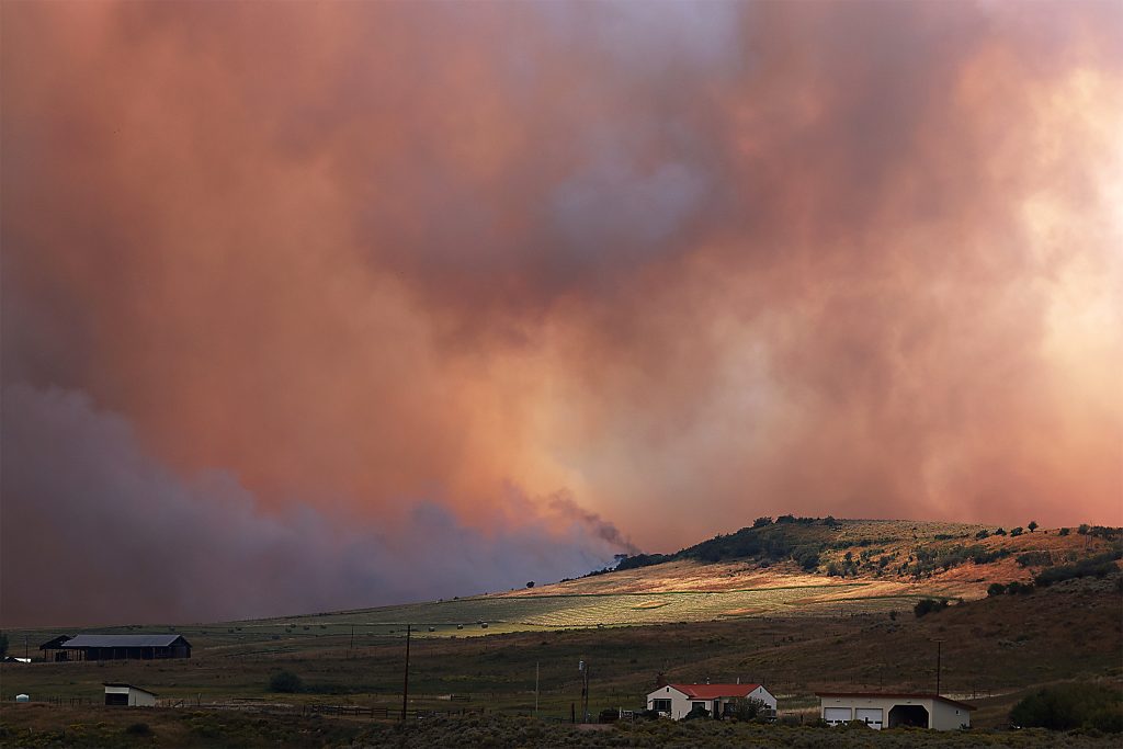 Saturday update: ‘Favorable weather’ moderates Crosho Fire activity; 284 personnel deployed to fight flames