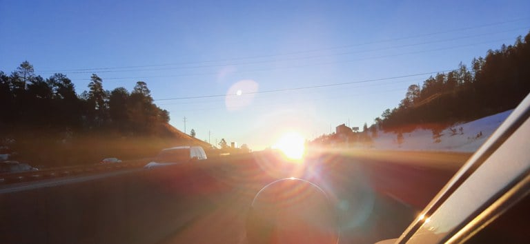 CDOT warns of early morning sun glare closures on eastbound I-70 near Floyd Hill through February