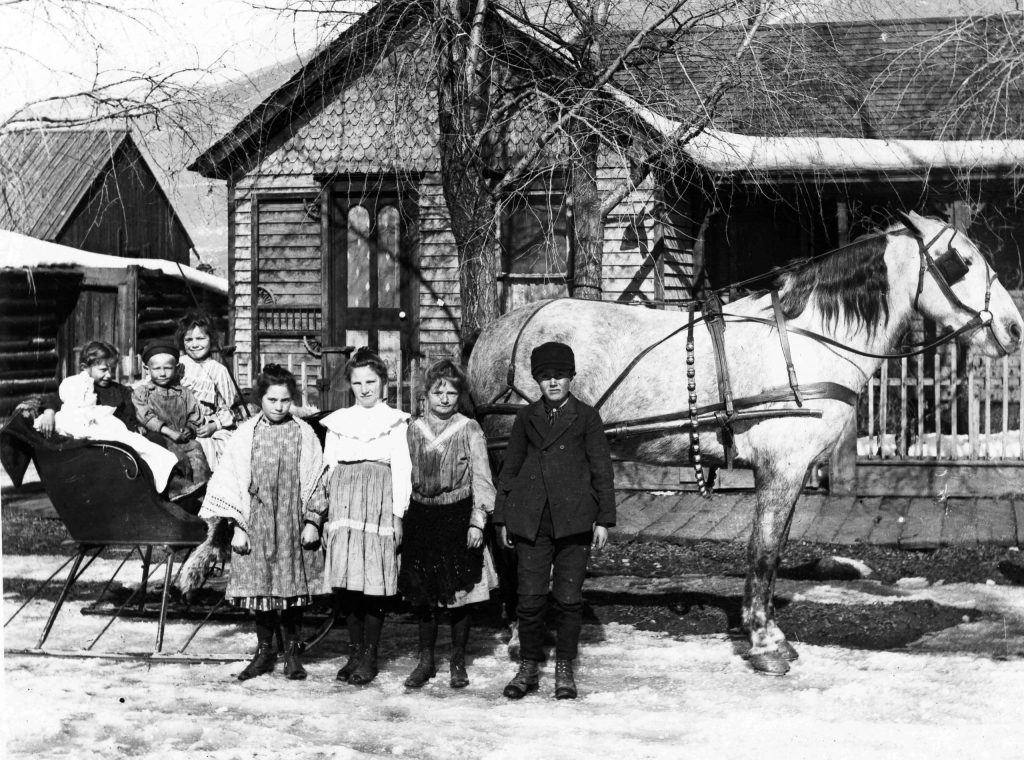Koloradski rudarji in rančarji so pred več kot 100 leti praznovali božič z darili in okrašenimi drevesi