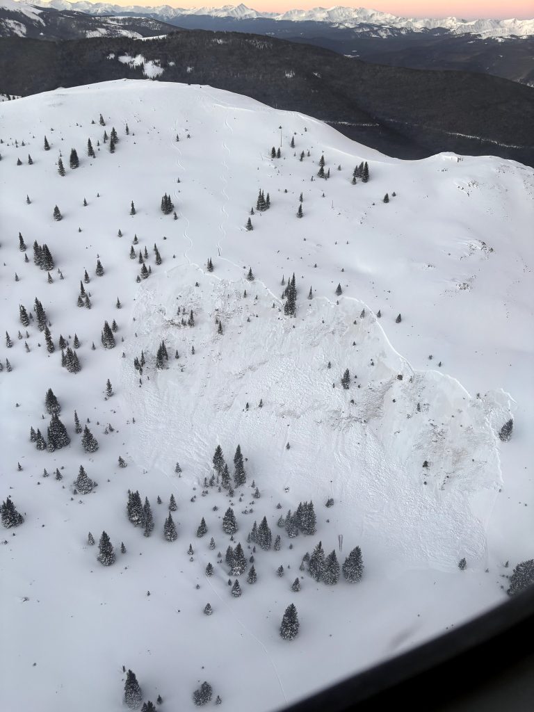 First Colorado avalanche death of the season occurred Saturday in