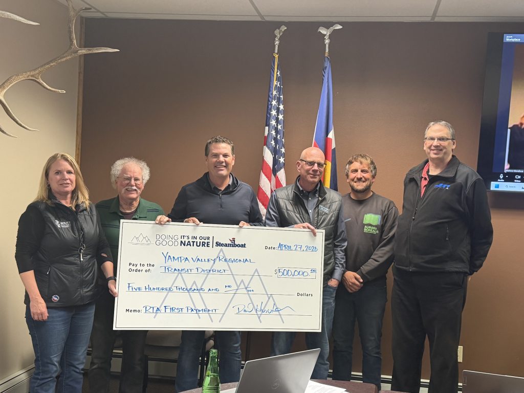 Regional Transportation Authority receives first $500K contribution from Steamboat Ski & Resort Corp.