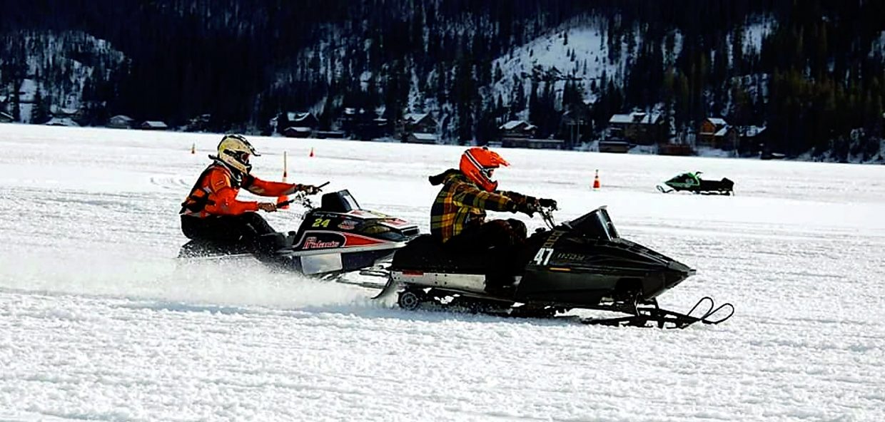 Old Snowmobile Races Vintage Snowmobile races in Grand Lake Saturday | SkyHiNews.com