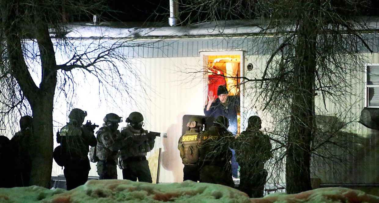 Emergency Response Team called in for suspect