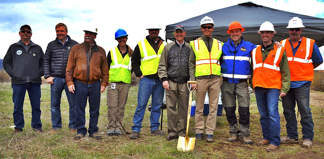 Granby breaks ground on water plant