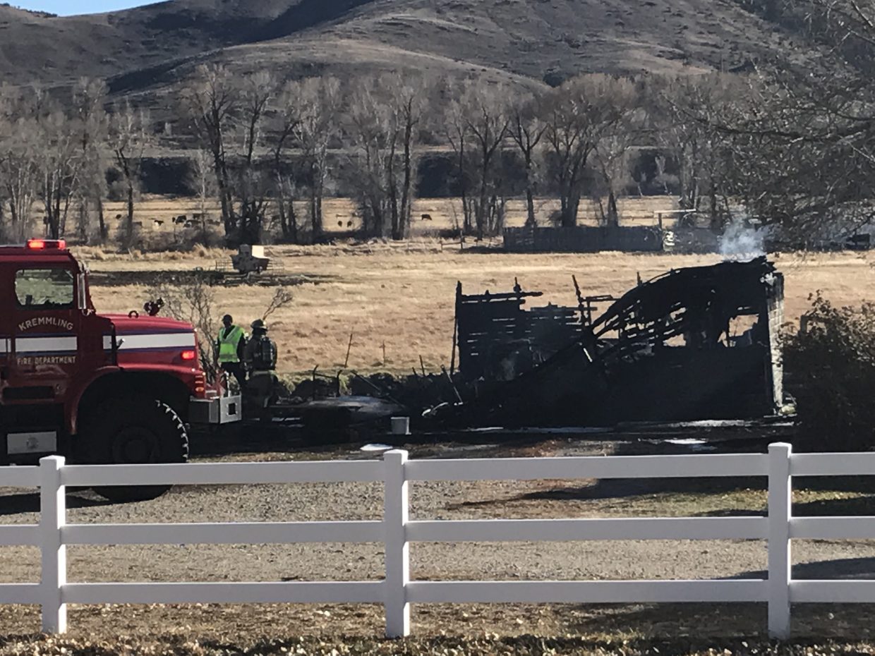 Fire breaks out at Skylark Ranch, west of Parshall