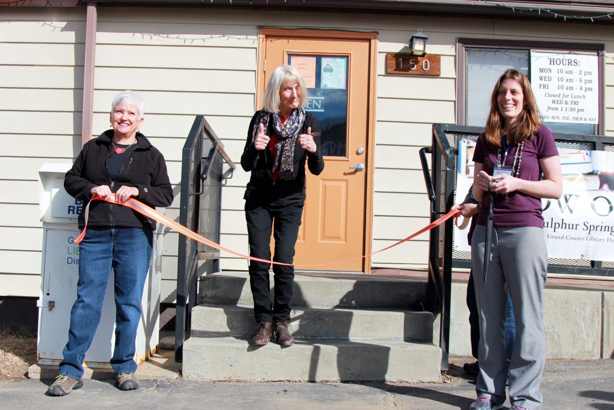 Photo: Hot Sulphur Springs library officially reopens | SkyHiNews.com